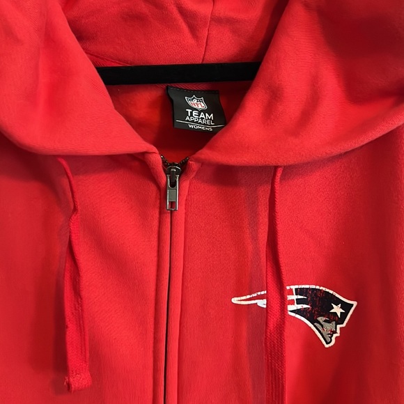 New England Patriots Women’s Plus Size Zip Up Hoodie size XXL *NWT* - Picture 3 of 12